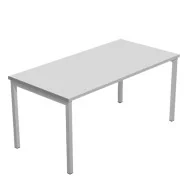 Scrivania Lineare Easy Plus Artexport - 160x80 cm - 663_9 (Grigio)