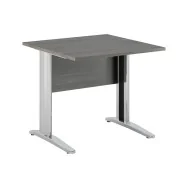 Scrivania Lineare Easy Metal Artexport - 80x80 cm - 001K2-AR_F (Frassino Toscano)