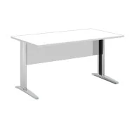 Scrivania Lineare Easy Metal Artexport - 120x80 cm - 004K2-AR_3 (Bianco)