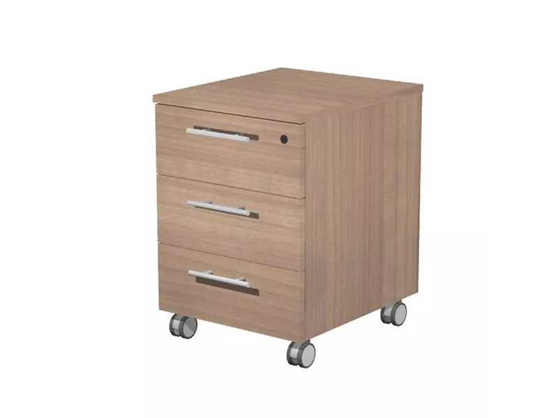 Cassettiera su Ruote Prestige Artexport - 3 Cassetti - 41,8x52x61,5 cm - 90019-K (Ciliegio Arabis)