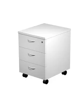 Cassettiera con Ruote Easy Artexport - 3 Cassetti - 42x52x59,5 cm - 60019_9 (Grigio)