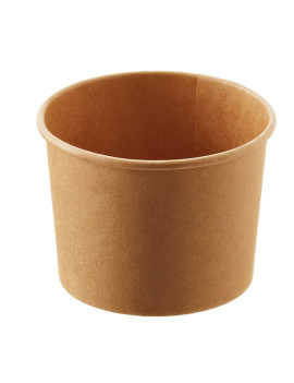Coppetta Gelato Monouso Leone - 150 ml - Diametro 8,5 cm - H0802 (Avana Conf. 1000)