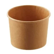 Coppetta Gelato Monouso Leone - 240 ml - Diametro 9,5 cm - H0803 (Avana Conf. 1000)