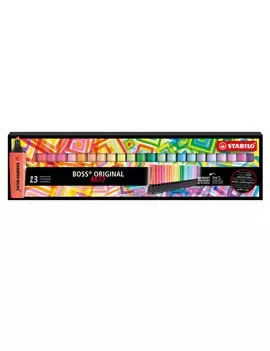 Evidenziatore Boss Original Stabilo - 2-5 mm - 7023-01-5-20 (Assortiti Conf. 23)