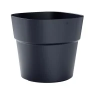 Vaso in Plastica Andromeda Teraplast - 13 Litri - Diametro 28 cm - 30520028278 (Blu Profondo)