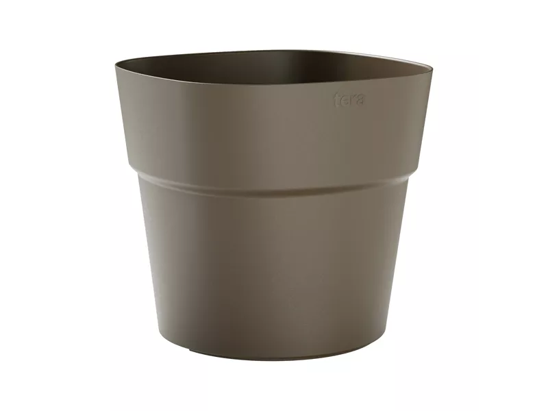 Vaso in Plastica Andromeda Teraplast - 13 Litri - Diametro 28 cm - 30520028406 (Sabbia)