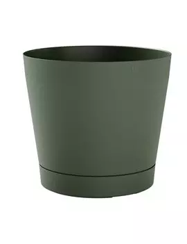 Vaso in Plastica Orione Teraplast - 26 Litri - Diametro 38 cm - 30518038239 (Verde Foresta)