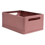 Contenitore Pieghevole The Smart Case Maxi Skandi Exacompta - 37,5x27,5x16,3 cm - 27238D (Rosa Antico)