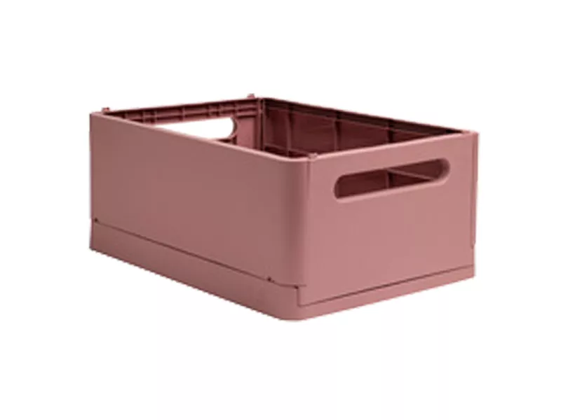 Contenitore Pieghevole The Smart Case Maxi Skandi Exacompta - 37,5x27,5x16,3 cm - 27238D (Rosa Antico)