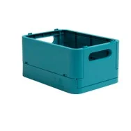 Contenitore Pieghevole The Smart Case Mini Skandi Exacompta - 18,8x13,8x9,5 cm - 27034D (Blu Pacifico)