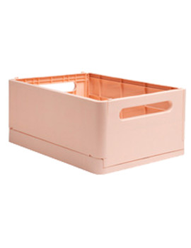 Contenitore Pieghevole The Smart Case Mini Skandi Exacompta - 18,8x13,8x9,5 cm - 27031D (Nude)