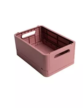 Contenitore Pieghevole The Smart Case Mini Skandi Exacompta - 18,8x13,8x9,5 cm - 27038D (Rosa Antico)