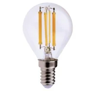Lampadina LED MKC - E14 - Minisfera a Filamento - 6 W - 499048551 (Bianco Naturale)