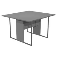 Tavolo Riunioni Essence Artexport - Gamba Antracite Opaco - 120x110x74,4 cm - 100916 (Antracite)
