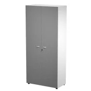 Mobile Alto con Ante Essence Artexport - 90x45,8x200 cm - AR/ST+AB+AVM/3T (Bianco e Antracite)