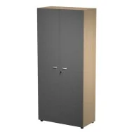 Mobile Alto con Ante Essence Artexport - 90x45,8x200 cm - AR/ST+AB+AVM/CT (Rovere e Antracite)