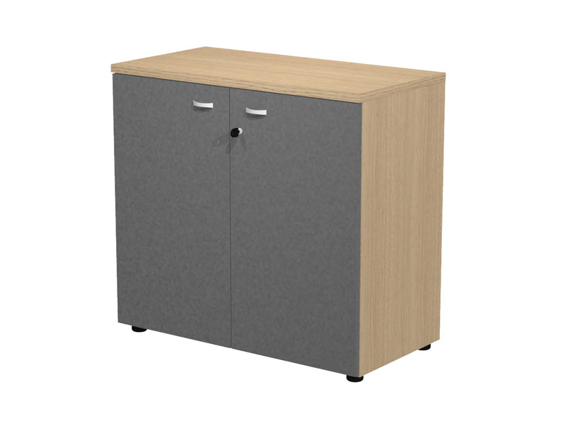 Mobile Basso con Ante Essence Artexport - 90x46x85 cm - AR/MB+AB/CT (Rovere e Antracite) Mobile Basso con Ante Essence Artexport - 90x46x85 cm - AR/MB+AB/CT (Rovere e Antracite)