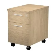 Cassettiera su Ruote Easy Artexport - 1 Cassetto + 1 Classificatore - 44x60x60 cm - C2_C (Rovere)