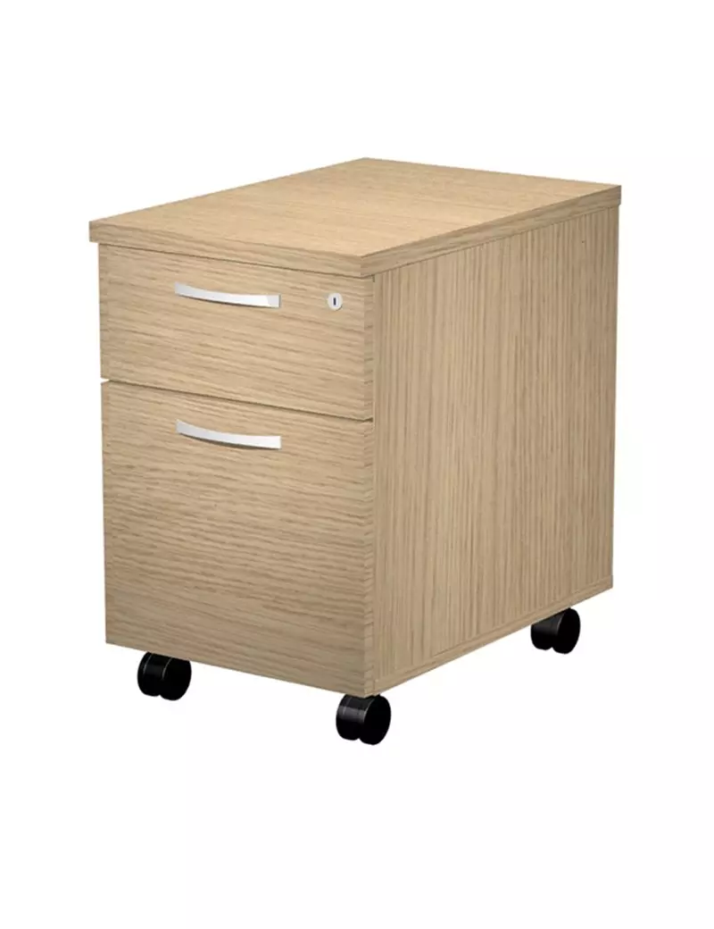 Cassettiera su Ruote Easy Artexport - 1 Cassetto + 1 Classificatore - 44x60x60 cm - C2_C (Rovere) Cassettiera su Ruote Easy Artexport - 1 Cassetto + 1 Classificatore - 44x60x60 cm - C2_C (Rovere)