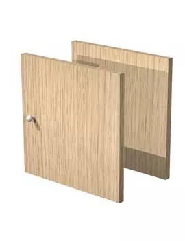 Anta per Libreria a Caselle Rainbow Artexport - 32,1x32,1 cm - 2A MaxC/C (Rovere Conf. 2)