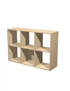 Libreria a Caselle Rainbow Artexport - 6 Caselle - 104,1x29,2x69,8 cm - 6MaxC/C (Rovere)
