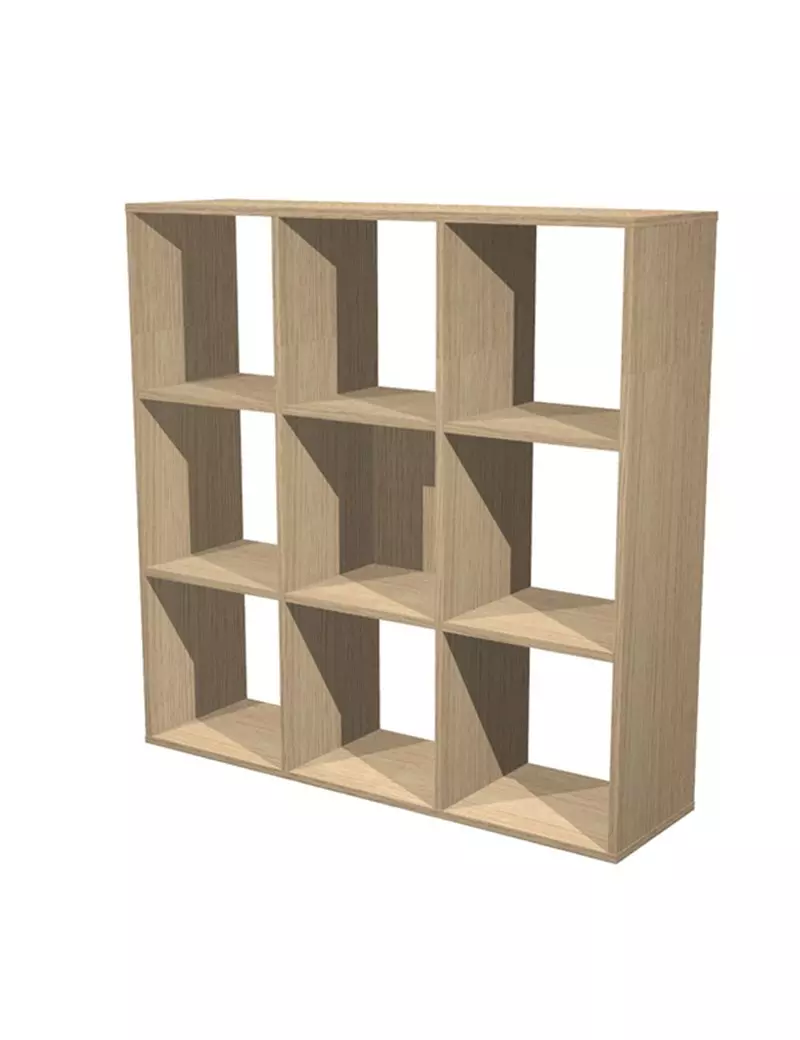 Libreria a Caselle Rainbow Artexport - 9 Caselle - 104,1x29,2x103,9 cm - 9MaxC/C (Rovere) Libreria a Caselle Rainbow Artexport - 9 Caselle - 104,1x29,2x103,9 cm - 9MaxC/C (Rovere)