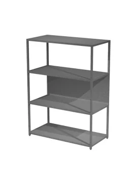 Libreria Modular Artexport - 4 Ripiani - 90x44x122 cm - DOE122C-AF-T (Antracite)