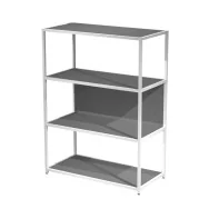 Libreria Modular Artexport - 4 Ripiani - 90x44x122 cm - DOE122C-AN-T (Antracite e Bianco)