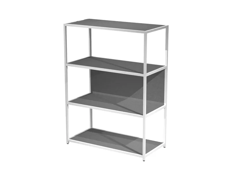 Libreria Modular Artexport - 4 Ripiani - 90x44x122 cm - DOE122C-AN-T (Antracite e Bianco)