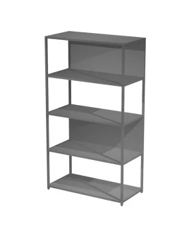 Libreria Modular Artexport - 5 Ripiani - 90x44x161 cm - DOE161C-AF-T (Antracite)