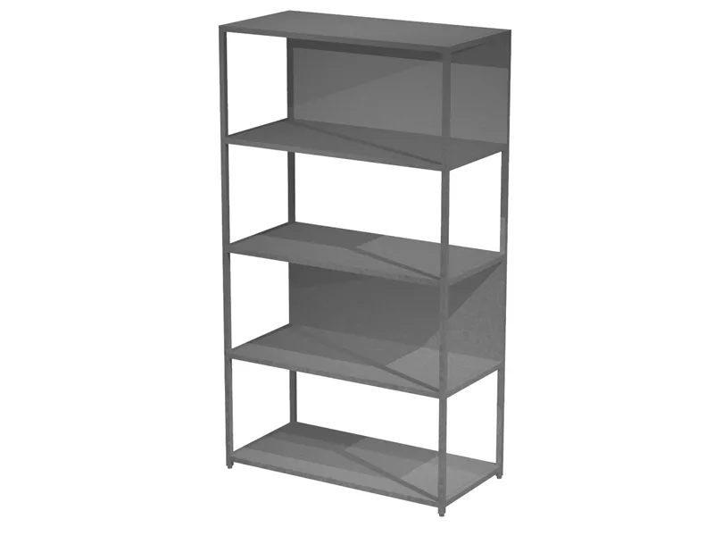 Libreria Modular Artexport - 5 Ripiani - 90x44x161 cm - DOE161C-AF-T (Antracite)
