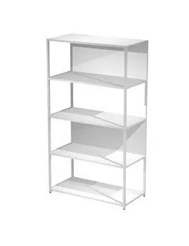 Libreria Modular Artexport - 5 Ripiani - 90x44x161 cm - DOE161C-AN-3 (Bianco)
