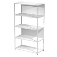 Libreria Modular Artexport - 5 Ripiani - 90x44x161 cm - DOE161C-AN-3 (Bianco)