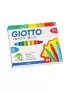Pennarelli Turbo Maxi Giotto - Punta Larga - 1-3 mm (Assortiti Conf. 24)