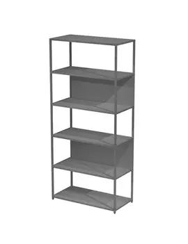 Libreria Modular Artexport - 6 Ripiani - 90x44x200 cm - DOE200C-AF-T (Antracite)