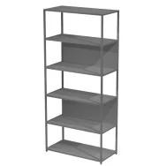 Libreria Modular Artexport - 6 Ripiani - 90x44x200 cm - DOE200C-AF-T (Antracite)