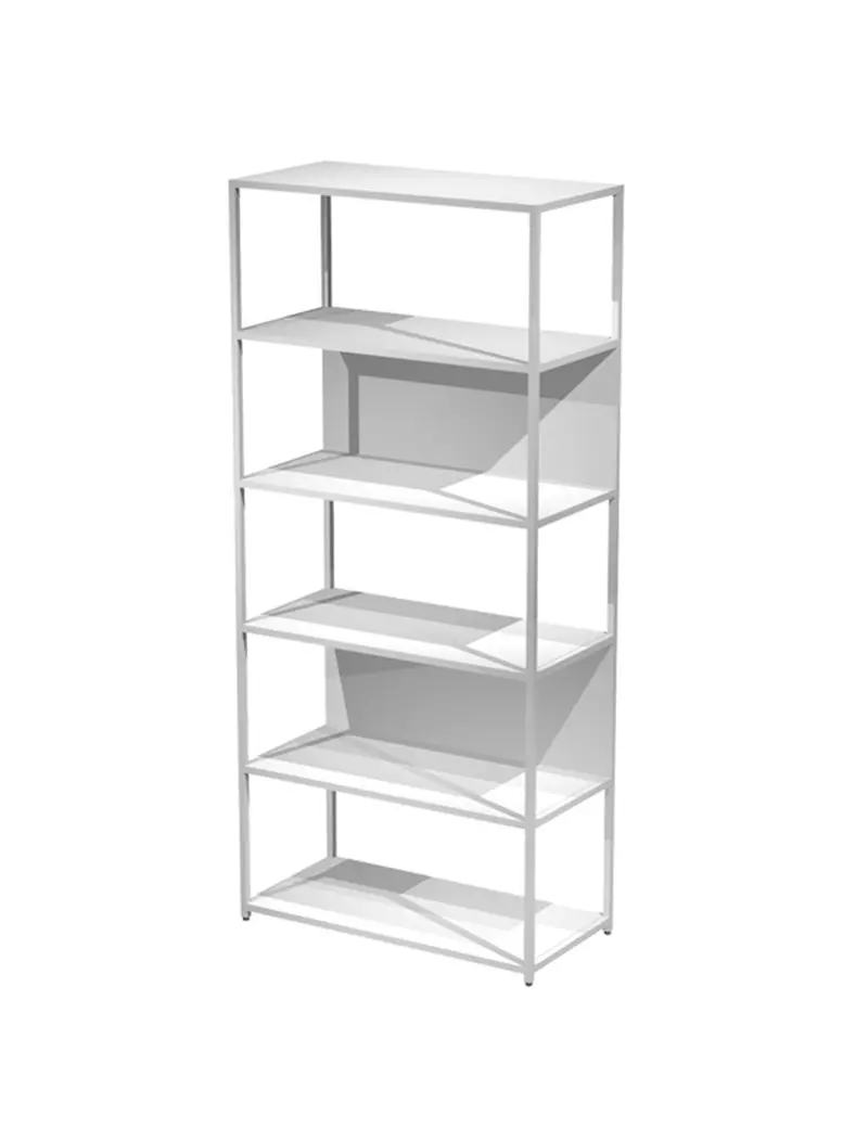 Libreria Modular Artexport - 6 Ripiani - 90x44x200 cm - DOE200C-AN-3 (Bianco) Libreria Modular Artexport - 6 Ripiani - 90x44x200 cm - DOE200C-AN-3 (Bianco)