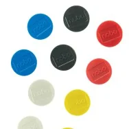 Magneti per Lavagne Nobo - 38 mm - 1915318 (Assortiti Conf. 10)