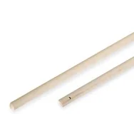 Manico in Legno per Scope e Tergivetro Perfetto - con Foro - 140 cm - 0037A