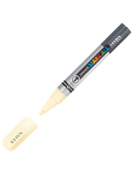 Marcatore Permanente Graduate Mark All Lyra - Punta Tonda - 2 mm - L6820005 (Giallo Chiaro)