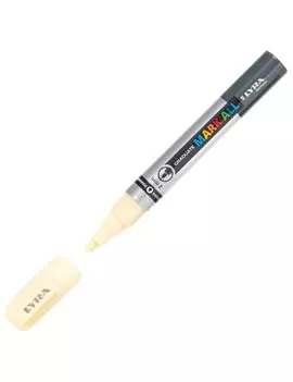 Marcatore Permanente Graduate Mark All Lyra - Punta Tonda - 2 mm - L6820005 (Giallo Chiaro)