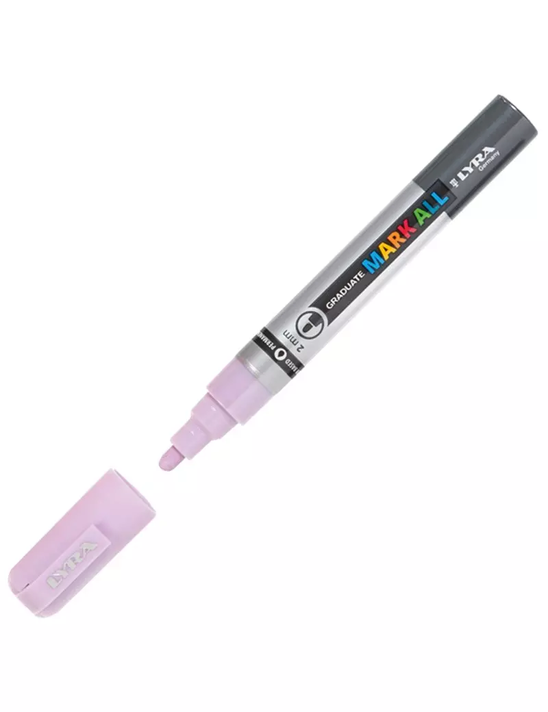 Marcatore Permanente Graduate Mark All Lyra - Punta Tonda - 2 mm - L6820040 (Glicine) Marcatore Permanente Graduate Mark All Lyra - Punta Tonda - 2 mm - L6820040 (Glicine)
