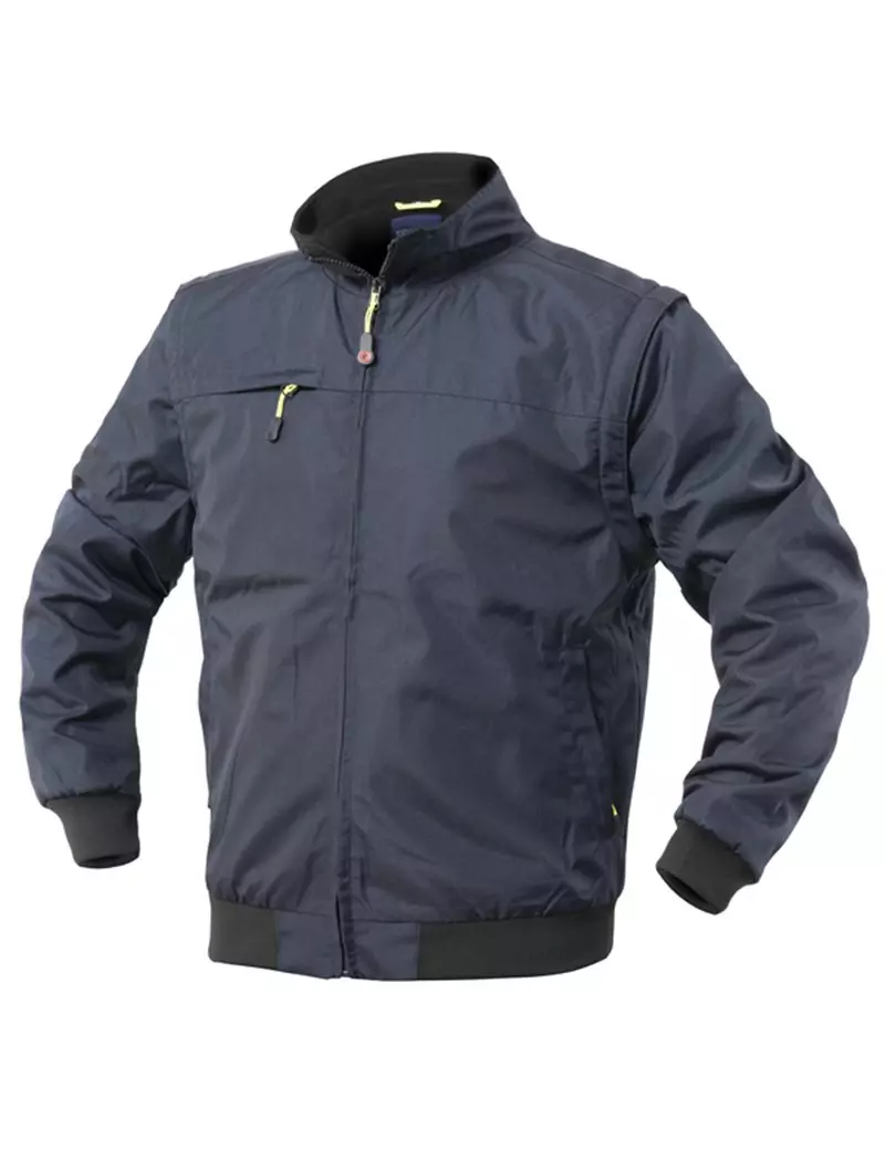Bomber con Maniche Removibili Seattle Rossini - Taglia XXL - HH252-01-XXL (Blu) Bomber con Maniche Removibili Seattle Rossini - Taglia XXL - HH252-01-XXL (Blu)