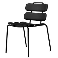 Sedia da Attesa Lemon Unisit - senza Braccioli - Polipropilene - LEM/NE (Nero)
