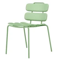 Sedia da Attesa Lemon Unisit - senza Braccioli - Polipropilene - LEM/VE (Verde)
