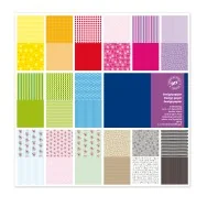 Carta Scrapbooking Vichy Deco CWR - 30,5x30,5 cm - 180 g - 12591 (Assortiti Conf. 30)