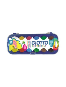 Acquerelli Giotto - Ø30 mm - 331000 (Assortiti Conf. 12)
