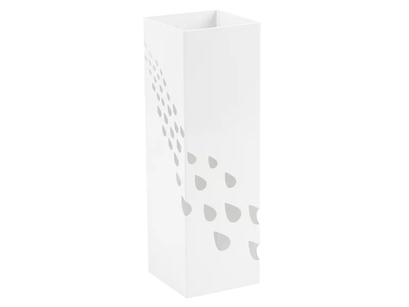 Portaombrelli in Metallo King Collection - 15,5x15,5x49 cm - P1817233 (Bianco Fantasia Gocce) Portaombrelli in Metallo King Collection - 15,5x15,5x49 cm - P1817233 (Bianco Fantasia Gocce)