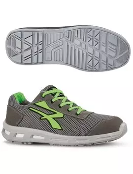 Scarpe Antinfortunistiche Red Lion Summer U-Power - Numero 48 - RL20346-48 (Grigio e Verde)