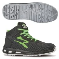 Scarpe Antinfortunistiche Red Lion Hard U-Power - Numero 38 - RL10356-38 (Grigio e Verde)
